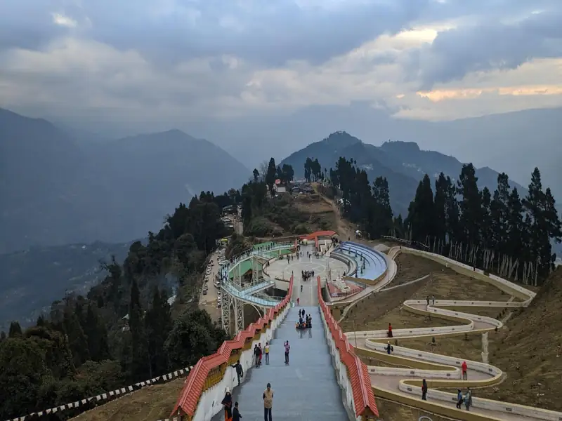 New Jalpaiguri to Pelling Sky Walk Cab
